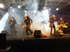 Un momento della festa in piazza Unità (foto Lasorte)