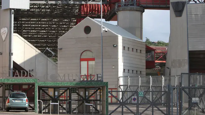 Lasorte Trieste 05/07/13 - Stadio Rocco, Nuove Telecamere di Sicurezza Fuori dallo Stadio