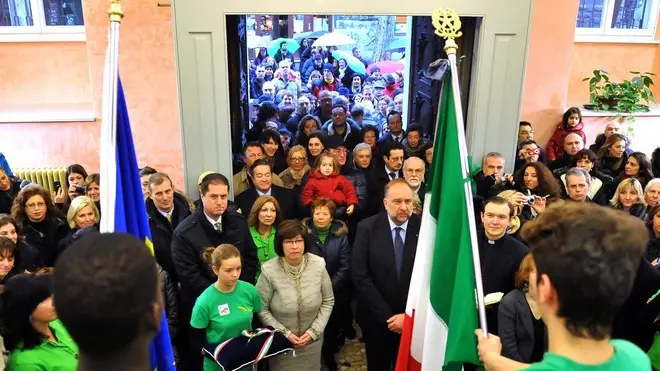 Foto Bruni 02.02.13 Scuola Julia:inaugurazione dopo la ristrutturazione