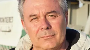 2015. Augusta. Italy. Loris De Filippi , nurse and president of Msf Italy, in the port of Augusta. MSF has launched the MY Bourbon Argos, a 68m search and rescue ship, to reinforce capacity in the Mediterranean Sea.