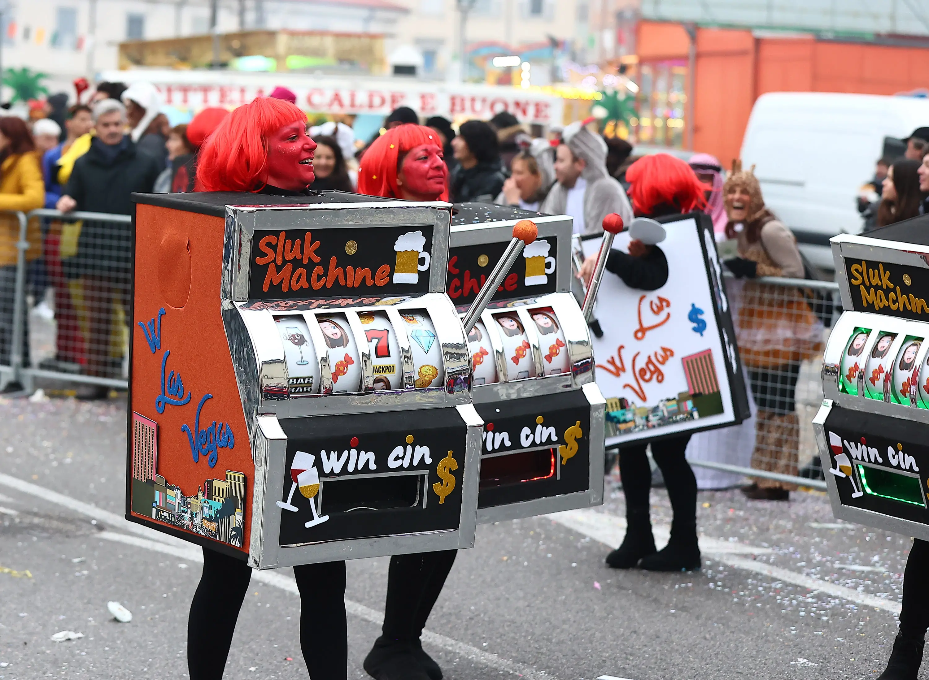 Lasorte Trieste 19/02/23 - Muggia, Carnevale, Trottola, Viva Las Vegas