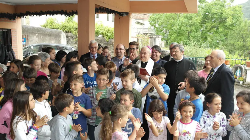 Lasorte Trieste 25/06/14 - Sottolongera, Inaugurazione Campetto Calcio Parrocchia S.Agostino