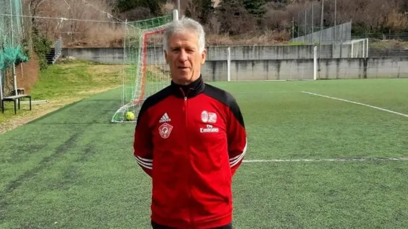 Claudio Ribarich è il direttore tecnico e coallenatore della squadra U14 del Trieste Calcio