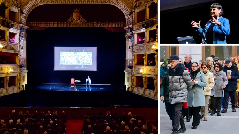 Una carrellata di foto del primo appuntamento del nuovo ciclo di Lezioni di Storia (Silvano)