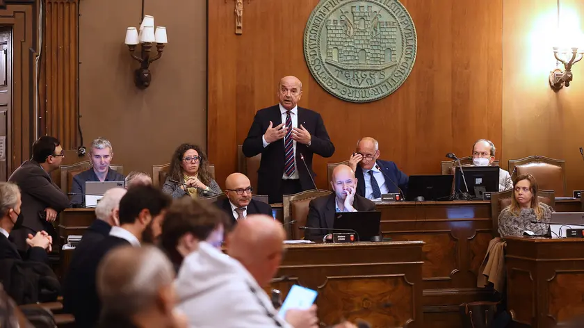 L'intervento di Dipiazza in Consiglio comunale (Lasorte)