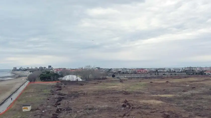 La zona dove doveva sorgere Grado 3