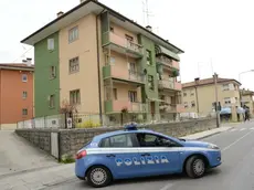 Udine 08 Aprile 2013 omicidio di via buttrio casa via strassoldo 2 Copright Petrussi Foto Press /turco