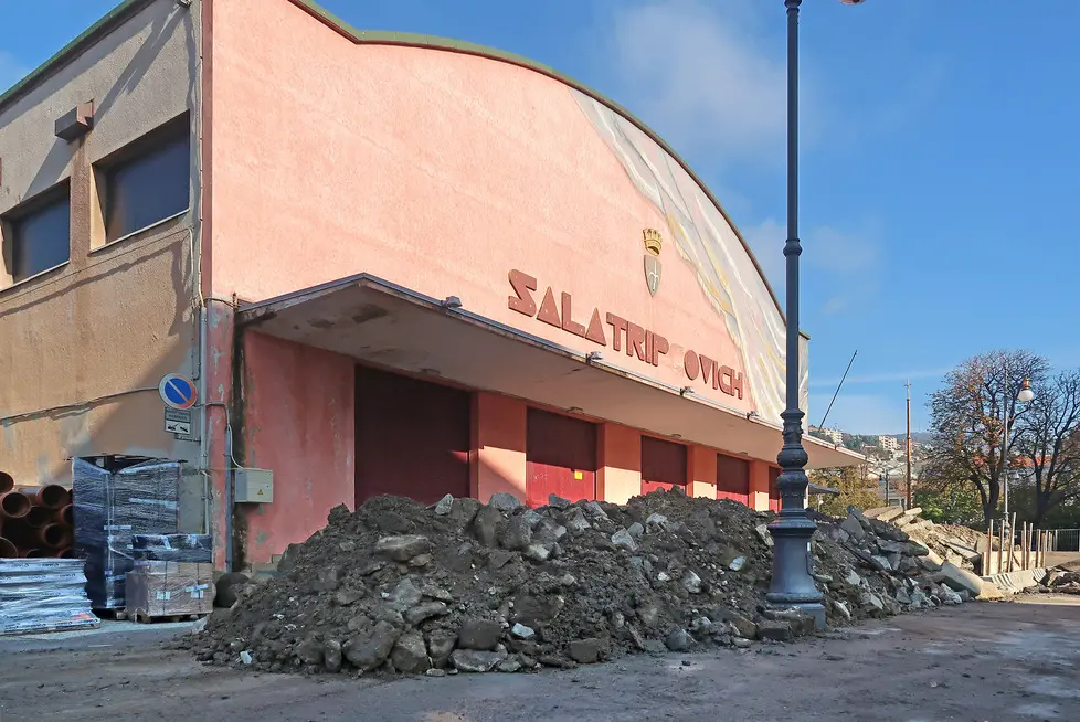 Lasorte Trieste 09/11/18 - Piazza Libertà, Silos, Sala Tripcovich, Lavori