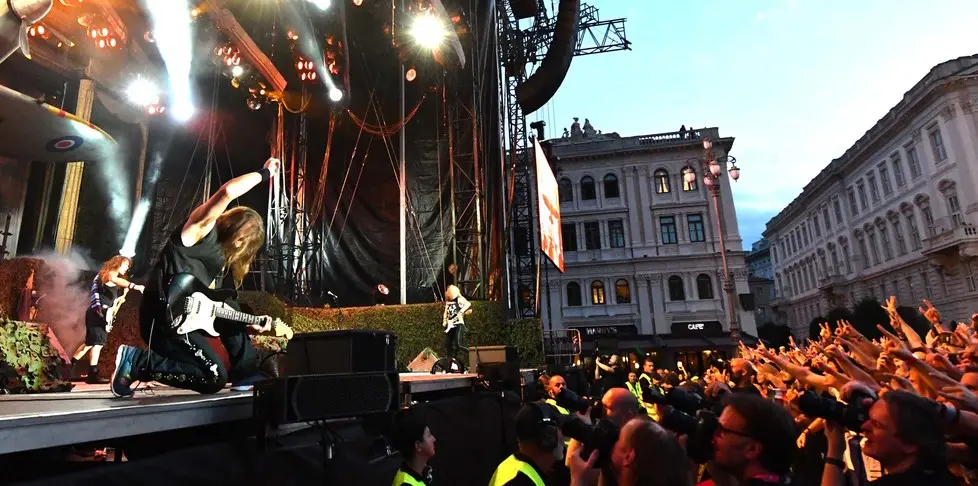 Foto Bruni Trieste 17.07.2018 Concerto Iron Maiden