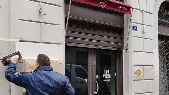 Lasorte Trieste 09/04/19 - Via Cassa di Risparmio, Lavori Ex Viezz
