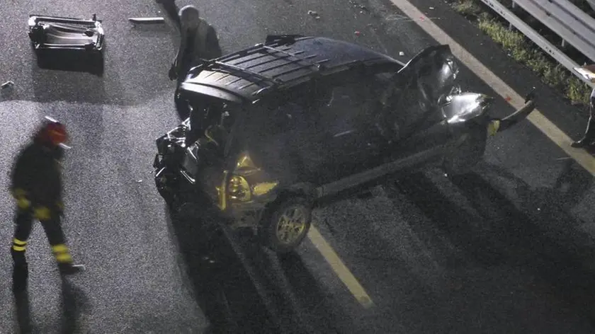 Bumbaca Gorizia 14_09_2019 Incidente Savogna autostrada A34 © Fotografia di Pierluigi Bumbaca