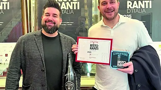 Gli chef Matteo Metullio e Davide De Pra