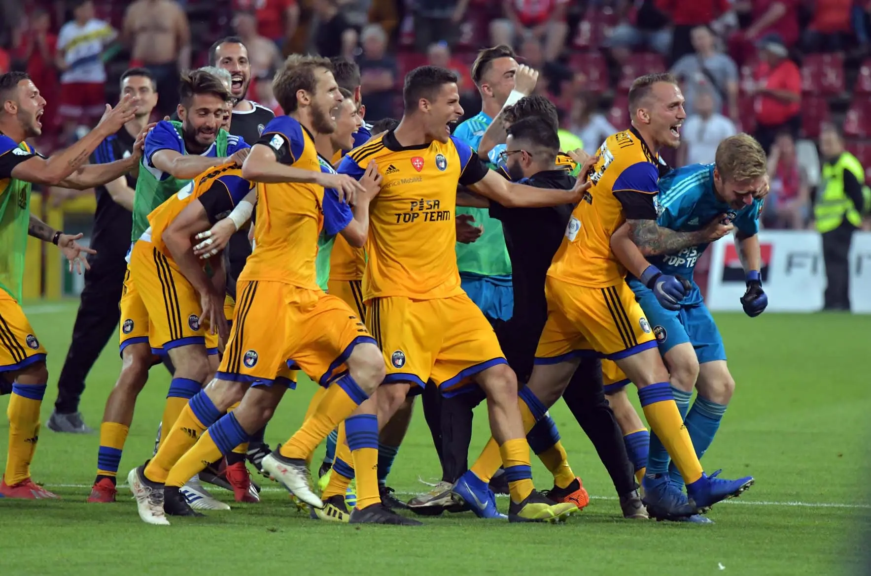 Foto BRUNI 09.06.2019 Triestina Calcio-PISA :Finale play-off--vince Pisa 3-1