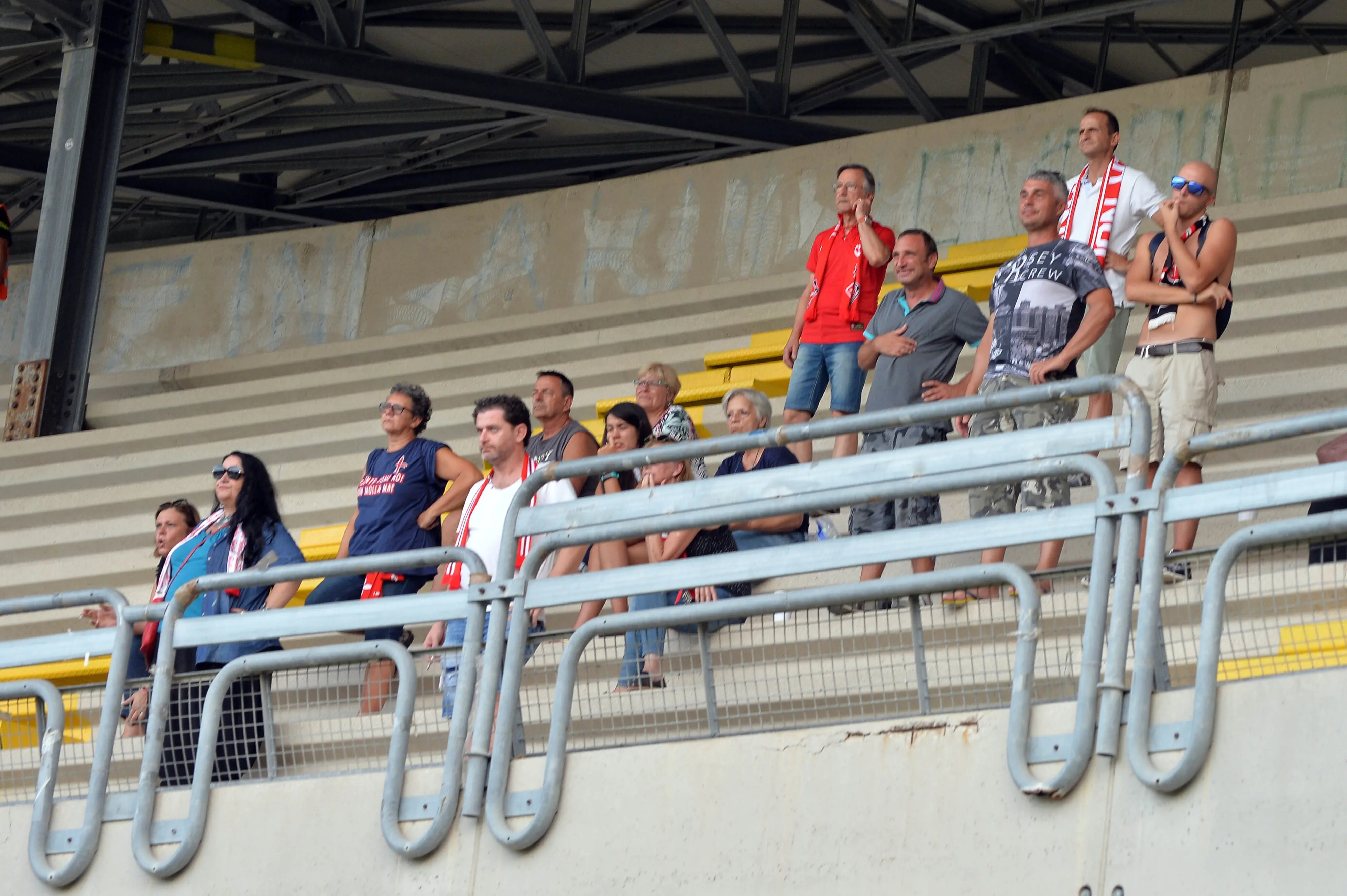 Foto BRUNI 01.09.2019 calcio: Triestina-Sanbenedettese