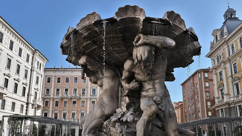 Una veduta di piazza Vittorio Veneto