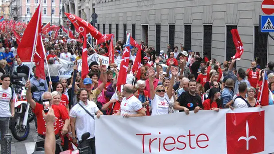 Lasorte Trieste 15/09/13 - Corteo Movimento Trieste Libera, TLT