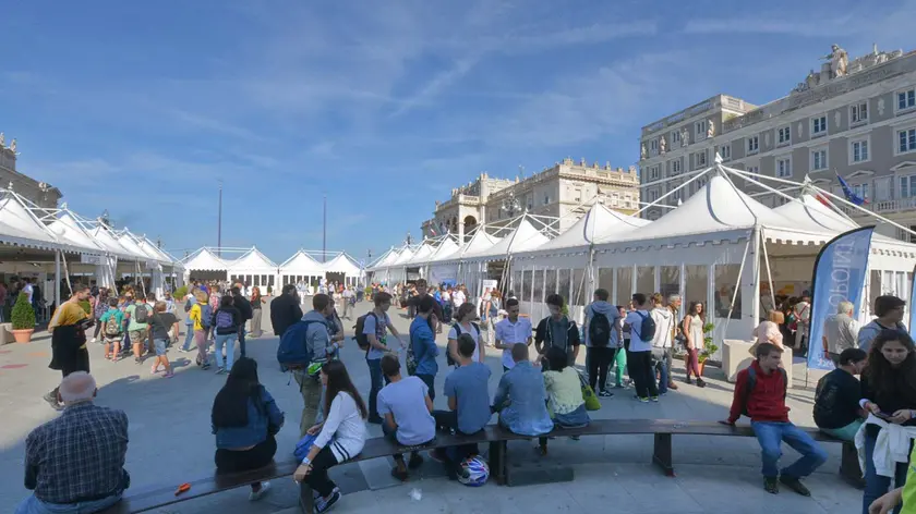 Trieste Next in piazza Unità (Foto Bruni)