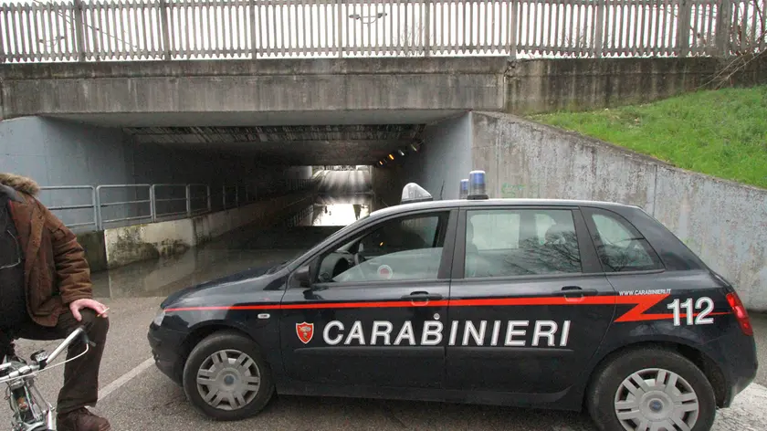 Una pattuglia dei carabinieri