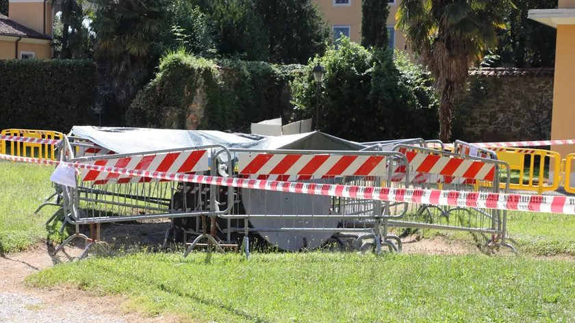 Il pozzo teatro della tragedia a Gorizia (Bumbaca)