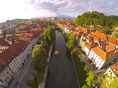 Una veduta di Lubiana (Foto Mostphotos da visitljubljana.com)