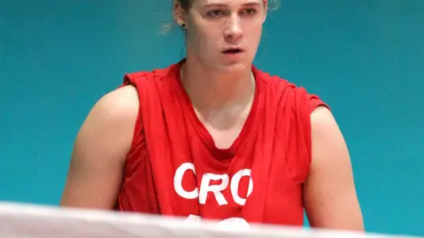 Lasorte Trieste 30/09/14 - Palestra Don Milani, Alturo, Allenamento Croazia Pallavolo, Samanta Fabris