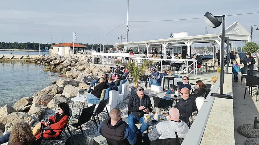 Turisti in Istria