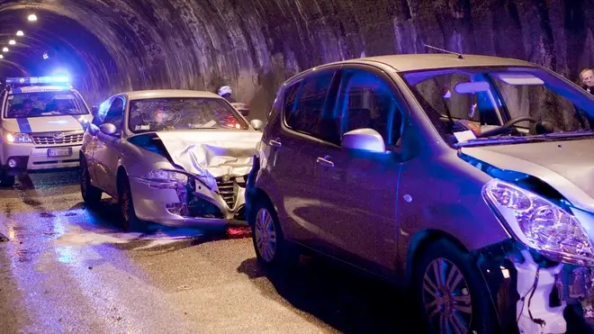 Silvano Trieste 15/02/2013 Incidente in Galleria di Piazza Foraggi