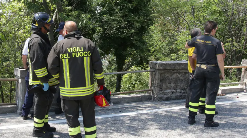 Lasorte Trieste 30/07/20 - Strada per Basovizza, Incidente mortale, Moto