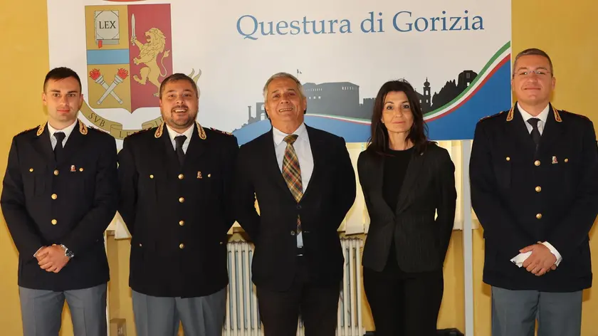 La squadra: Franz, Russo, Gropuzzo, Broccoletti e Rescio