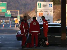 Lasorte Trieste 11/03/20 - Emergenza Coronavirus, Fernetti, Controlli Polizia Slovena