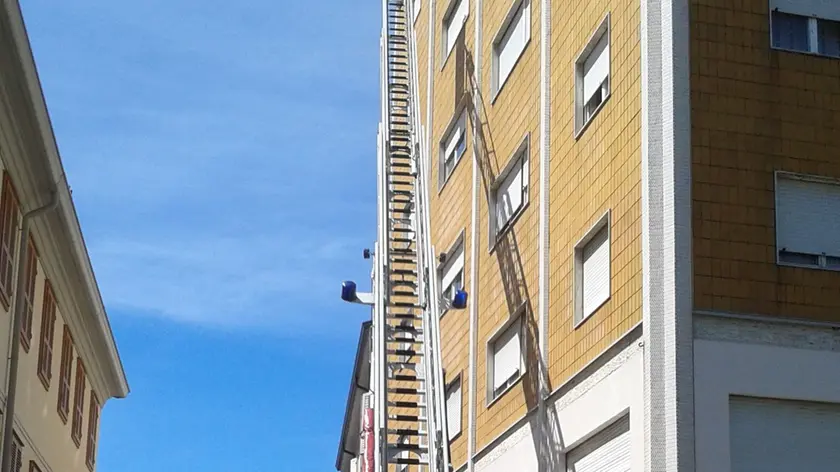 L'edificio di via Friuli a Cormons