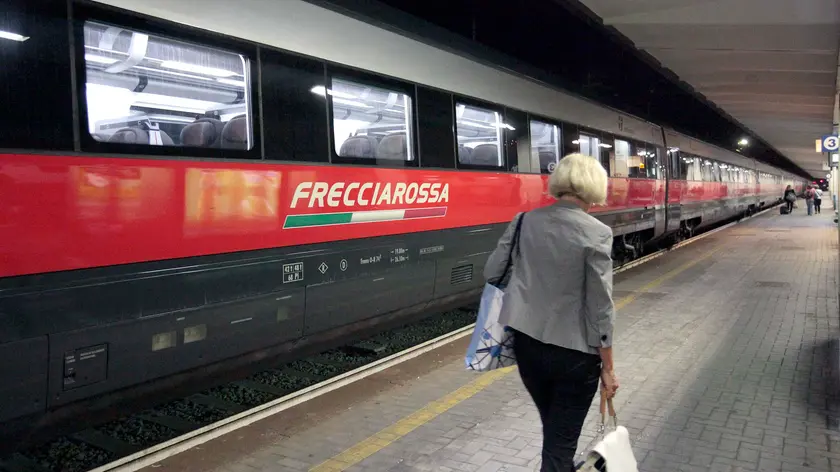 Silvano Trieste 12/09/2016 Frecciarossa, partenza da Trieste