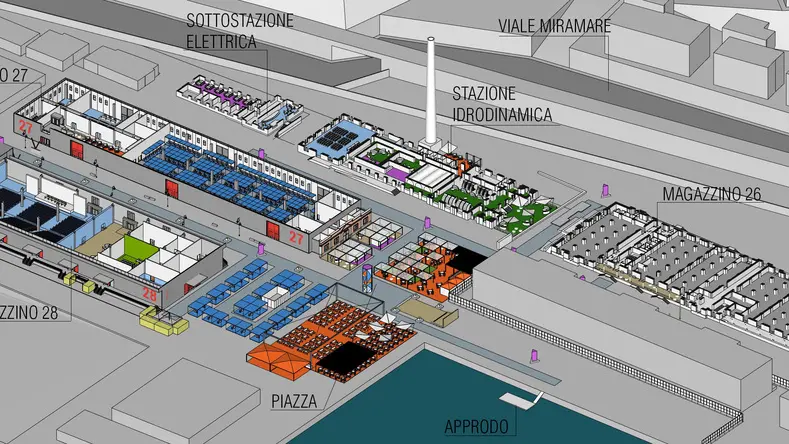 La planimetria del progetto