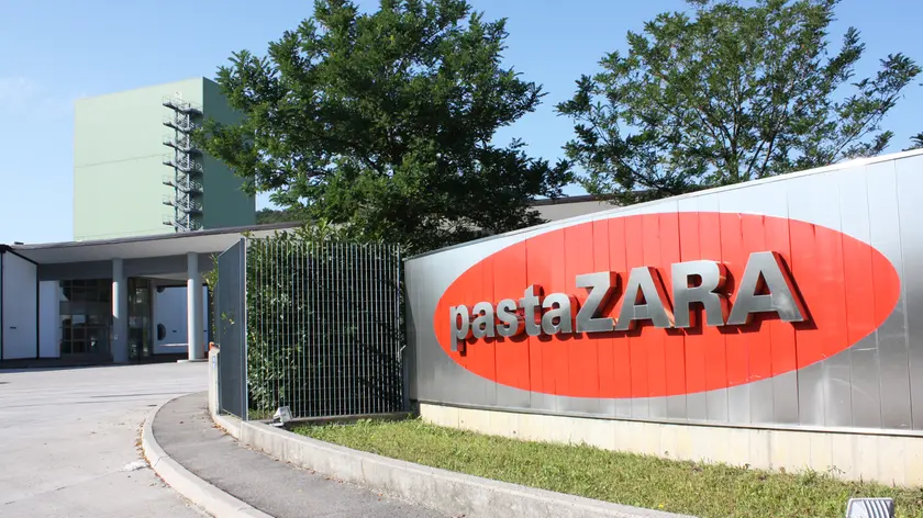 Un'immagine dello stabilimento di Pasta Zara