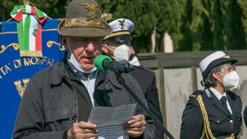 Bonaventura Monfalcone-25.04.2021 Celebrazione per il 25 aprile-Comune-Cimitero-Monfalcone-foto di Katia Bonaventura