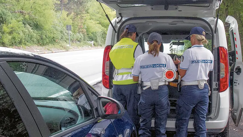 Bonaventura Monfalcone-25.08.2018 Controlli incrociati Vigili urbani e Guardia di Finanza-Monfalcone-foto di Katia Bonaventura