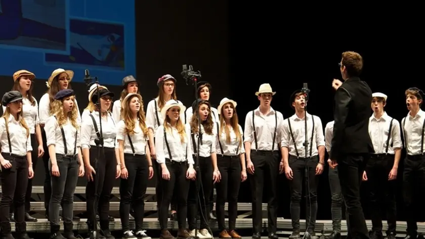 Un coro studentesco
