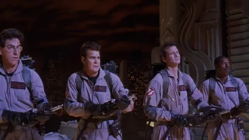 Una scena del film "Ghostbuster"