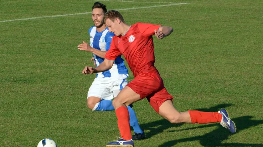 Precenicco 8 Ottobre 2017. Calcio Dilettanti. Brian- Lumignacco. Foto Petrussi