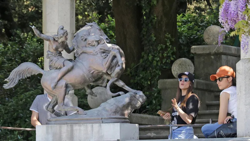 Lasorte Trieste 26/04/18 - Miramare, Turisti