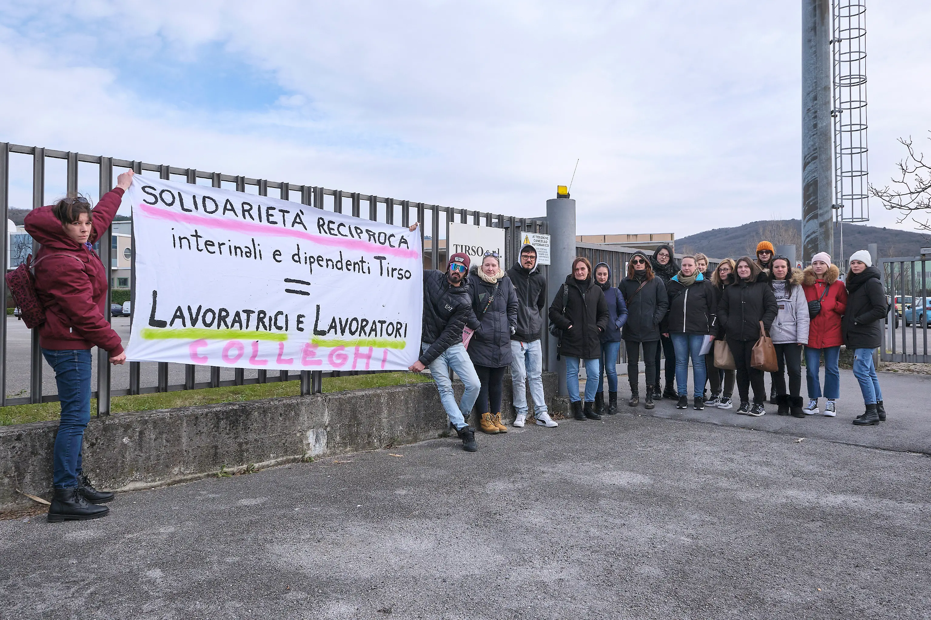 Silvano Trieste 2023-02-06 I lavoratori della TIRSO ph Massimo Silvano