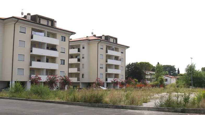 Bonaventura Monfalcone-21.08.2019 Zona in cui sorgerà la nuova casa di riposo e rendering-Monfalcone-foto di Katia Bonaventura