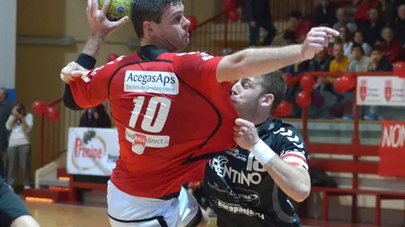 Foto Bruni 06.03.14 Pallamano Play-off:Trieste - Pressano--Cunjac