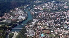 Bumbaca Gorizia Aerea Panoramica Gorizia