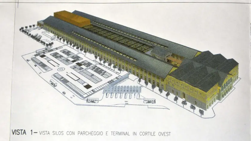 Ecco come si presenterà il Silos dopo i lavori di restauro (Bruni)