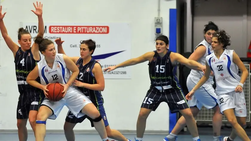 Foto Bruni 14.12.13 Basket femm A2:Interclub Muggia-SGT Trieste