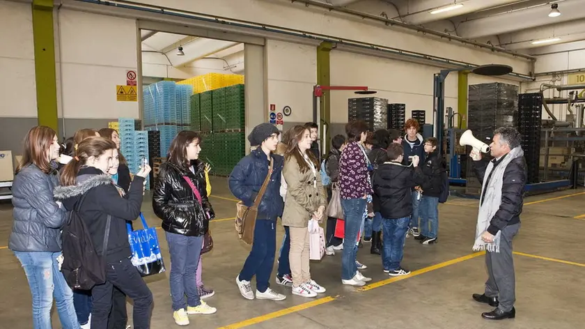 Confindustria: Scolaresca in visita all'Azienda Plastic Nord