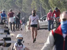 Lasorte Trieste 27/04/20 - Pineta Barcola, Gente, Attività Motoria, Passeggiate, Emergenza Coronavirus