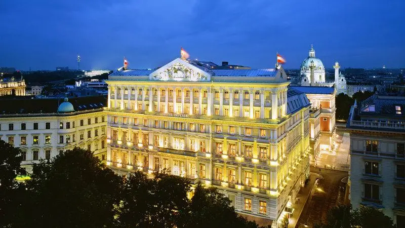 Il prestigioso hotel Imperial di Vienna