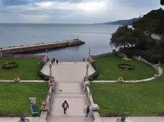 Foto BRUNI TRieste 10.10.12 Parco di Miramare: è iniziato il maquillage
